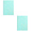 2Pcs Smooth Surface Green Planner for Teachers Daily Use 6