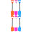 6Pcs Child Toy Snow Durable Material Anti-Slip Handle Assorted 5
