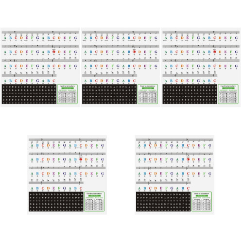 Piano Stickers Label Multi Voor Beginners En Duurzaam 2
