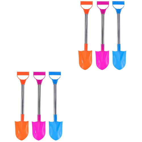 6Pcs Child Toy Snow Durable Material Anti-Slip Handle Assorted 2