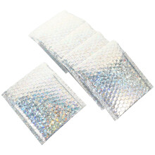 60Pcs Silver Mailing Bags 6x10 Bubble Envelopes for Small Business