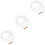 3St Flexibele Sifonslang Gas Transfer 1/2 Transparant PVC 6