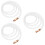 3St Flexibele Sifonslang Gas Transfer 1/2 Transparant PVC 8