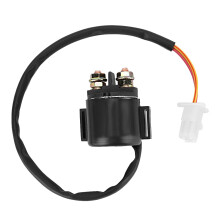 Aftermarket Product Starter Solenoid Relay High Starting Power Shock Resistance Vibration Resistance Easy Installation Scooter Compatible4Stroke