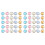 100Pcs Alloy Mini Brads Assorted Colors Paper Fasteners 4