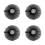 4Pcs Outdoor Black Water Bucket Net Cover Durable Polyester Protective 10