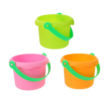 9Pcs Durable Plastic Sand Digging Buckets Multi-Purpose Outdoor Use