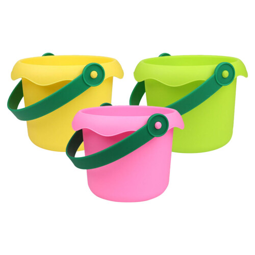 9Pcs Durable Plastic Sand Digging Buckets Multi-Purpose Outdoor Use 2