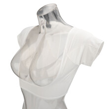 XL White Underarm Sweat Guard Vest - Breathable Soft Quick Drying