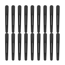 50St Cosmetische Mengspatula PP Zwart Makeup Tool Met Lange Handgreep