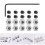 2Sets Multipurpose Pin Backs Voor Broches En Naamplaatjes 8