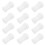24Pcs White Plastic Blind Cord Knobs Smooth for Living Room 1
