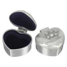 4St Zinc Alloy Baby Tandendoos Herinneringsdoos