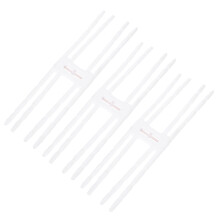 9St Eenvoudige Plastic Poppenstandaards Wit Voor Figuur Display