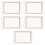 5St Lichtgeel Knutselframe Met Mesh Voor Papier 7