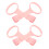 8St Baby Loopringen Roze Van PP Lichtgewicht En 1