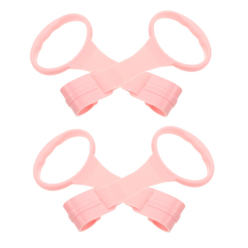 8St Baby Loopringen Roze Van PP Lichtgewicht En
