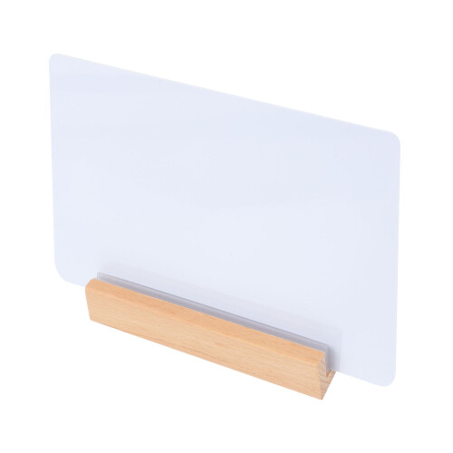 2St Praktisch Herbruikbaar Whiteboard Met Stijlvolle Basis, Wit