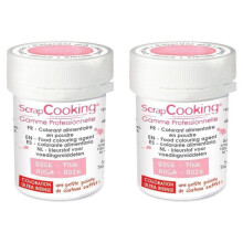 Corante alimentar em pó 10 g - rosa formando