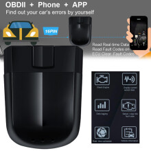 Έλεγχος μπαταρίας Bluetooth OBD2Scanner Πλήρης αναγνώστης κώδικα αυτοκινήτου με