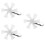 3Sets Ventilatorbladen Voor Rv, Metaal+plastic, Duurzaam, Multi Color 8