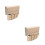 2St Beige Multifunctionele Opbergtas Voor Bed En Sofa Met Mesh 5