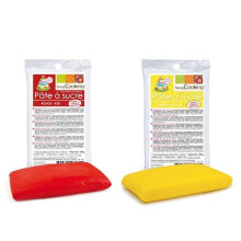 Kit de pasta de açúcar Espanha - amarelo-vermelho