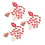 60St Lippen Decor Props Papieren Selfie Feestprops 10