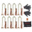 Robuste Schneeketten 8er Set Stahl PKW SUV Pickup 4