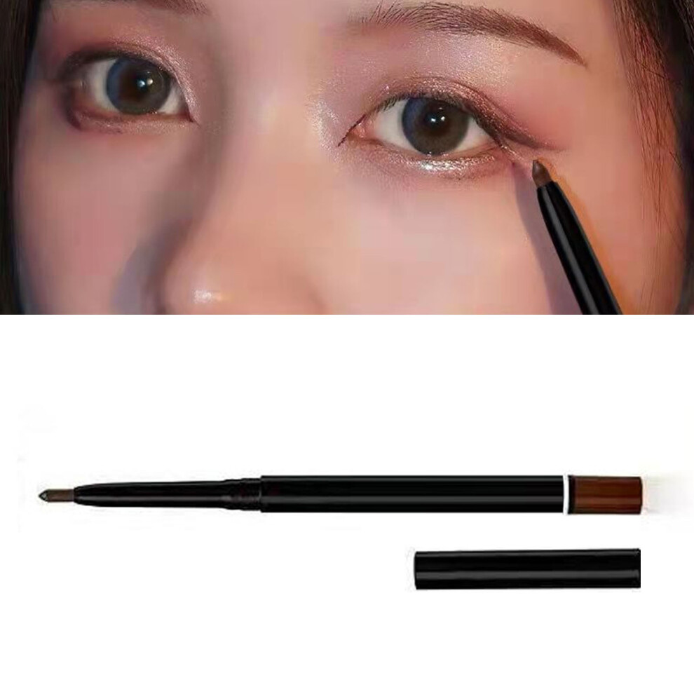 Waterproof Gel Eyeliner Pencil 13cm Dark Brown Long Lasting