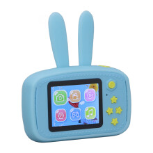 Kids Camera Toy 2in 1200W HD Digital Photo Video Recorder Blue