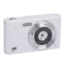 48-Megapixel-Digitalkamera mit 16-fach Zoom, 4K-Video, IPS-Bildschirm, kompakt, weiß