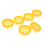 6PCS Plastic Round Needle Queen Bee Cage Beekeeping Rearing Tool Suppl 1