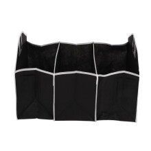 Organisateur de coffre de voiture avec poignées renforcées, durabilité supérieure, pliable et étanche, conception à 3 compartiments, taille