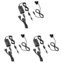 3X AC-PW20 NP-FW50 Dummy Battery AC Power Supply Adapter Coupler Kit for Alpha A5100 A6500 A6400 A6000 A55 A7