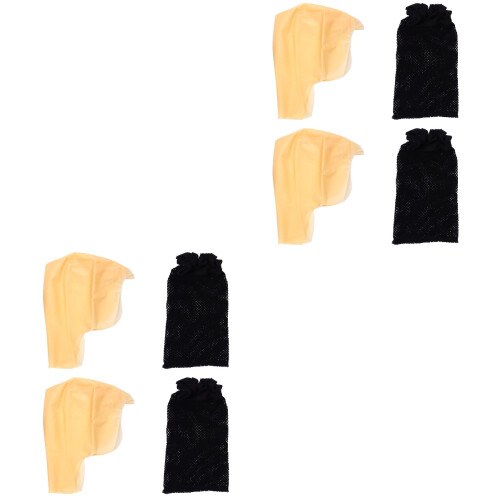 8Pièces Casquettes Chauves Latex Pour Multi Usage Cosplay 2