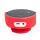 2Pièces Coque Silicone Rouge Pour Accessoires Echo Dot 2 Avec Support 1