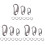 9Pièces Anneaux Clip Collier Argenté Acier Durable DIY Pour Chat 3