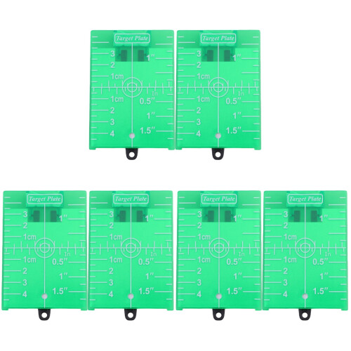 6Pièces Tablettes Laser Vertes Avec Support Fixation Magnétique 1