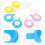 32Pièces Coques Montres Infirmière Multicolores Protection Antirayures 9