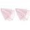 2Pièces Voile De Double Couche Usage Décoration 2
