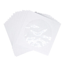 200Pièces Organisateur De Cd En Papier Avec Fenêtre Transparente