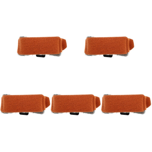 5Pièces Bande De Silence Orange Pour Basse Atténue Sons Et 1