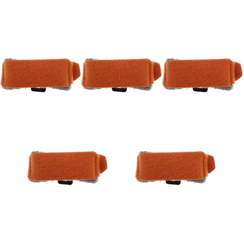 5Pièces Bande De Silence Orange Pour Basse Atténue Sons Et 2