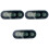 3Pièces Thermomètres Auto Noir Auto-Adhésif Décoration Tableau 3