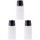3Pièces Flacons Vernis À Ongles Blancs, Plastique, Usage Voyage 2