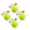 4Pièces Géantes Tennis 24Cm Animaux 5