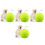 4Pièces Géantes Tennis 24Cm Animaux 9