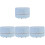 4Pièces Mini Aspirateur De Table Bleu ABS Fil 3