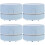 4Pièces Mini Aspirateur De Table Bleu ABS Fil 6